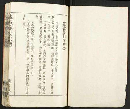江苏陈氏族谱-盐城陈氏宗谱.pdf电子版预览图1