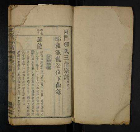 湖南邓氏族谱-东门邓氏三修宗谱.pdf电子版预览图1