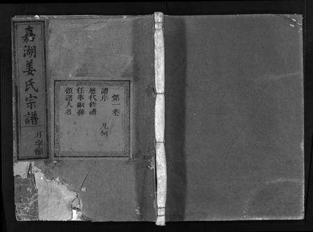 浙江姜氏族谱-嘉湖姜氏宗谱 [46卷].pdf电子版缩略图