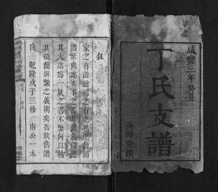 湖南丁氏族谱-潙邑丁氏四修支谱[4卷].pdf电子版预览图1