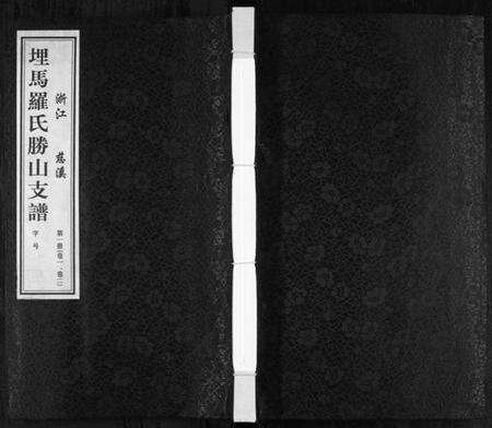 浙江罗氏族谱-埋马罗氏胜山支谱[6卷].pdf电子版缩略图