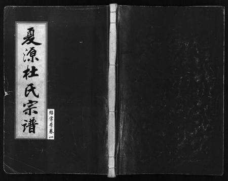 浙江杜氏族谱-夏源杜氏宗谱 [5卷].pdf电子版预览图1