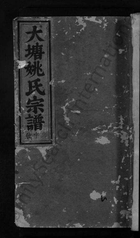 浙江姚氏族谱-大塘姚氏宗谱 [5卷].pdf电子版缩略图