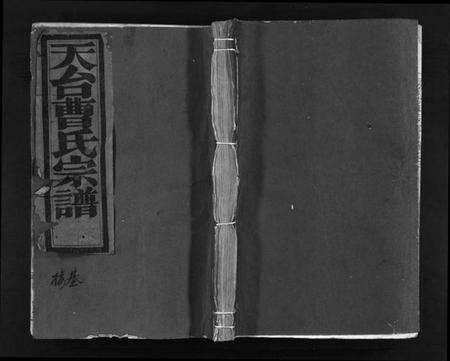 浙江曹氏族谱-天台曹氏宗谱 [14卷].pdf电子版预览图1