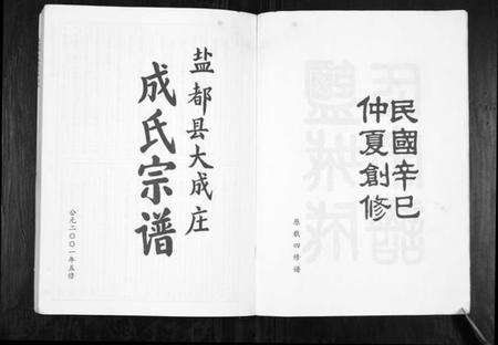 江苏成氏族谱-盐都县大成庄成氏宗谱[不分卷].pdf电子版预览图3