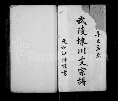 湖南顾氏族谱-武陵埭川宗谱.pdf电子版预览图2