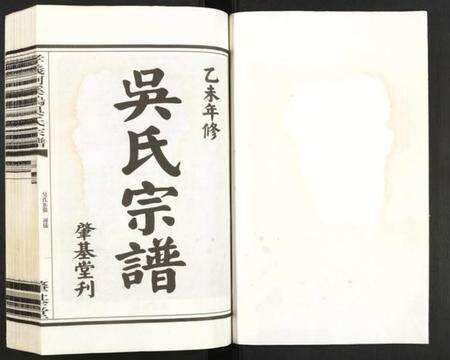 浙江吴氏族谱-孝义柯溪坞吴氏宗谱.pdf电子版预览图1