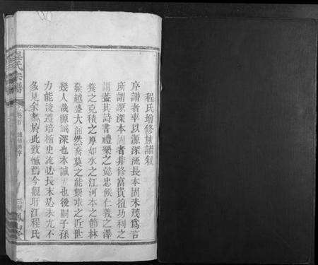 江西程氏族谱-程氏宗谱.pdf电子版预览图1