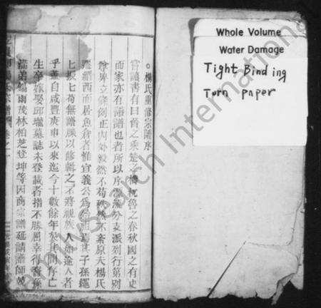 浙江杨氏族谱-宏农郡杨氏宗谱 [存2卷].pdf电子版预览图2