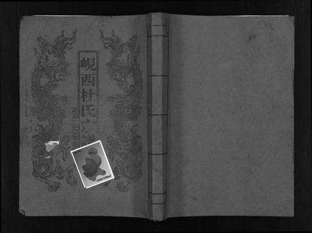 浙江杜氏族谱-岘西杜氏宗谱 [不分卷].pdf电子版预览图1