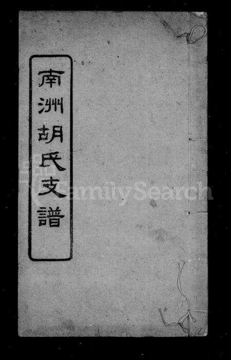 湖南胡氏族谱-南洲胡氏支谱 [4卷].pdf电子版预览图2