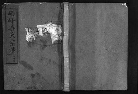 浙江柴氏族谱-峿峰柴氏宗谱 [36卷].pdf电子版预览图1