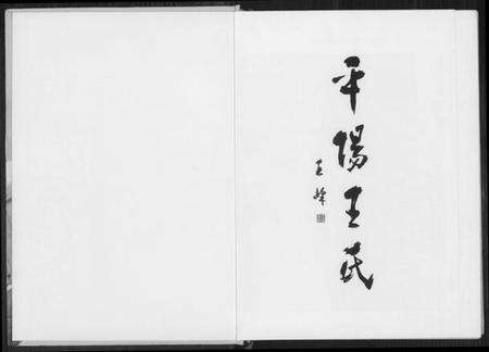 浙江王氏族谱-平阳王氏.pdf电子版预览图1