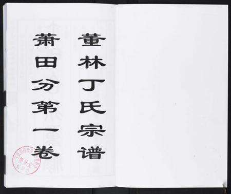 江苏丁氏族谱-董林丁氏宗谱.pdf电子版预览图1