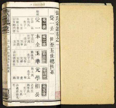 湖北张氏族谱-张氏宗谱.pdf电子版预览图1