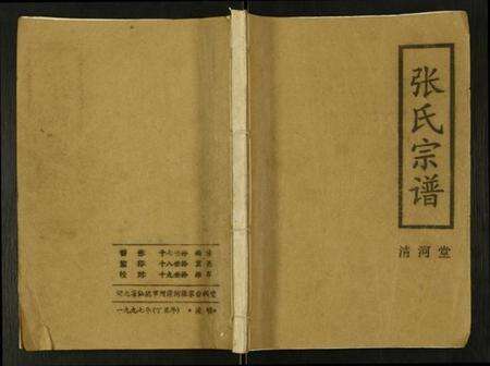 湖北张氏族谱-张氏宗谱.pdf电子版缩略图