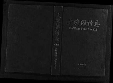 浙江徐氏族谱-[徐氏]大塘沿村志 [1卷].pdf电子版预览图1