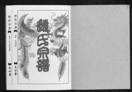 湖北赵氏族谱-赵氏宗谱.pdf电子版预览图1