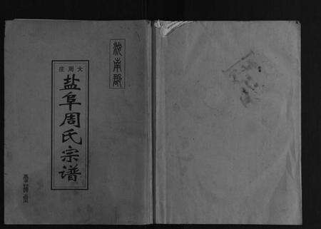 江苏周氏族谱-大周庄盐阜周氏宗谱[不分卷].pdf电子版缩略图