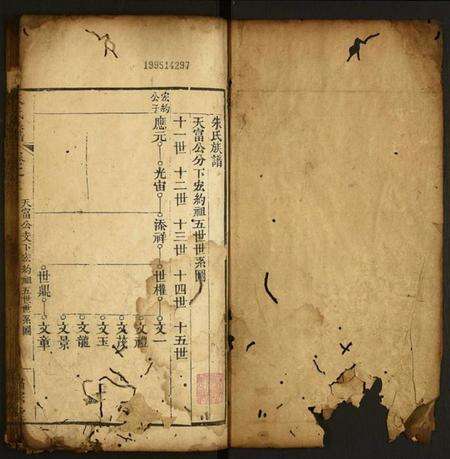 中国朱氏族谱-朱氏宗谱.pdf电子版预览图1