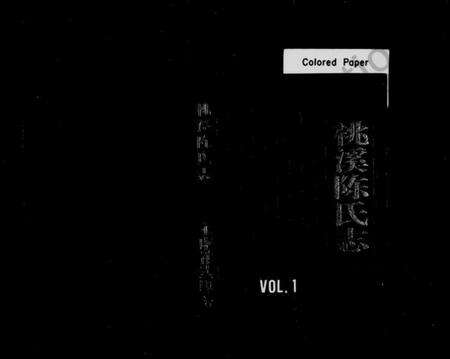 浙江陈氏族谱-新屋陈氏志(桃溪陈氏志).pdf电子版缩略图