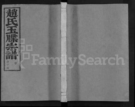 浙江赵氏族谱-新昌浚仪赵氏宗谱 [10卷,首1卷].pdf电子版缩略图