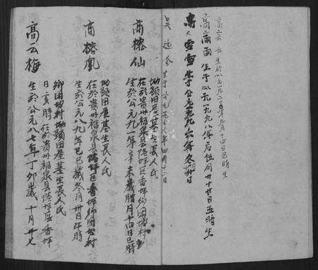 江西高氏族谱-高记(手抄谱).pdf电子版预览图5