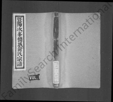 浙江俞氏族谱-暨阳次峯儒城俞氏宗谱.pdf电子版预览图1