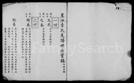 湖南李氏族谱-星沙李氏支谱 [1卷].pdf电子版预览图4