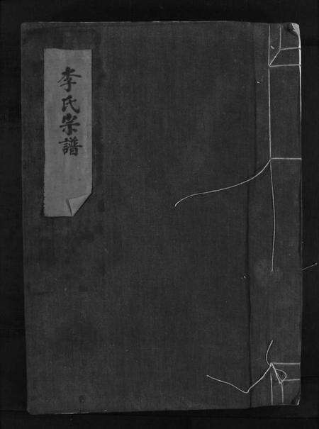 浙江李氏族谱-李氏宗谱 [不分卷].pdf电子版预览图1