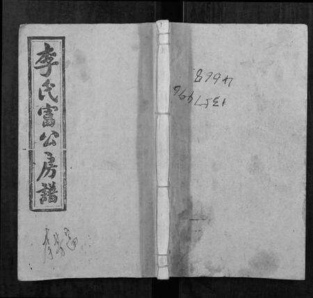 湖南李氏族谱-李氏五修房谱[不分卷].pdf电子版缩略图