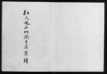 浙江杜氏族谱-杜氏岘西竹涧三房宗谱 [4卷].pdf电子版预览图2