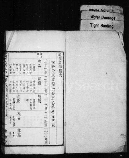 中国高氏族谱-高氏宗谱.pdf电子版预览图1