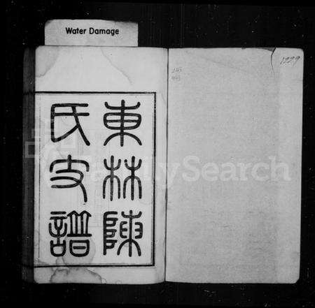 浙江陈氏族谱-东林陈氏支谱.pdf电子版预览图2