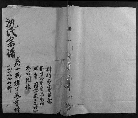 浙江沈氏族谱-东阳沈氏宗谱.pdf电子版缩略图