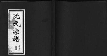 浙江沈氏族谱-东阳沈氏宗谱 [5卷].pdf电子版预览图1