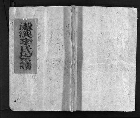 浙江李氏族谱-东阳瀔溪李氏宗谱 [12卷,首1卷].pdf电子版预览图1