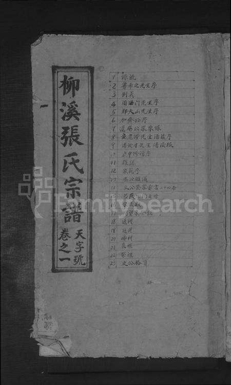 浙江张氏族谱-柳溪张氏宗谱 [8卷].pdf电子版缩略图