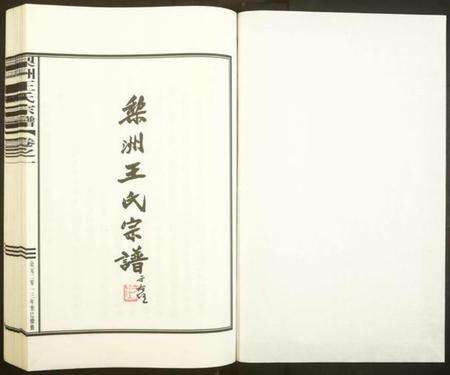 浙江王氏族谱-梨洲王氏宗谱.pdf电子版预览图1