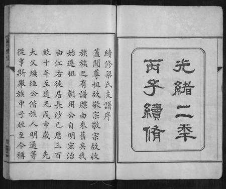 湖南梁氏族谱-梁氏支谱[2册].pdf电子版预览图2