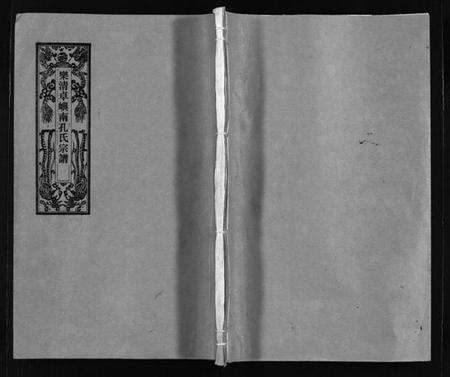 浙江孔氏族谱-乐清卓屿南孔氏宗谱 [5卷,含卷首].pdf电子版预览图1