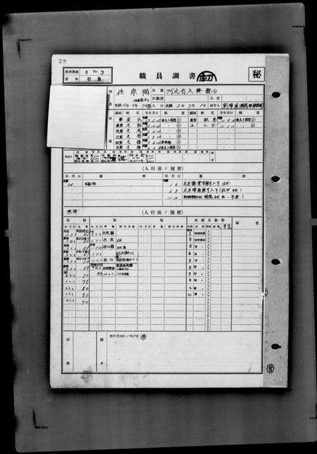 中国耿氏庄氏苏氏关氏谭氏边氏窦氏严氏阚氏顾氏族谱-满洲中央银行[职员履历及家谱档案资料].pdf电子版预览图5