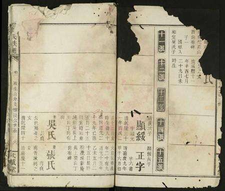 湖南廖氏族谱-廖氏族谱 [残卷].pdf电子版预览图1