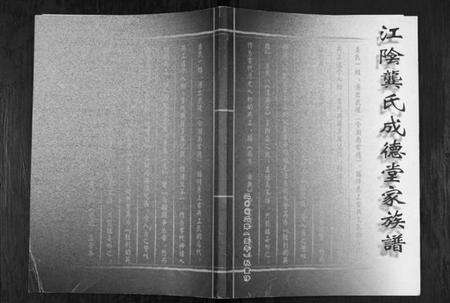 江苏龚氏族谱-江阴龚氏成德堂家族谱.pdf电子版缩略图