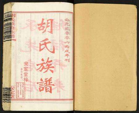 江西胡氏族谱-胡氏续修族谱.pdf电子版预览图1