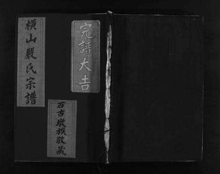 浙江严氏族谱-横山严氏宗谱 [不分卷].pdf电子版预览图1