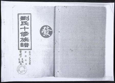 湖南刘氏族谱-刘氏十修族谱.pdf电子版缩略图