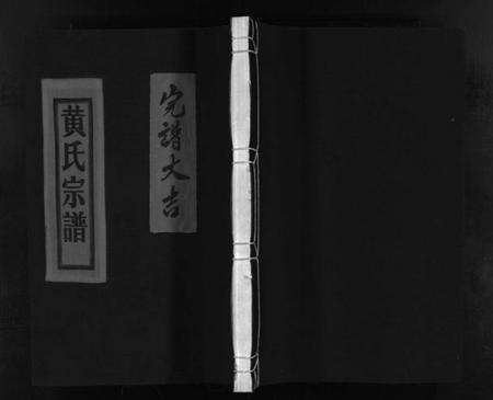 浙江黄氏族谱-江夏郡蒲岐黄氏宗谱 [不分卷].pdf电子版预览图1