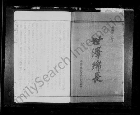 浙江陈氏族谱-洪川陡门陈氏宗谱.pdf电子版预览图1