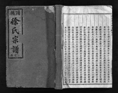 浙江徐氏族谱-浦阳上徐徐氏宗谱 [7卷].pdf电子版预览图1